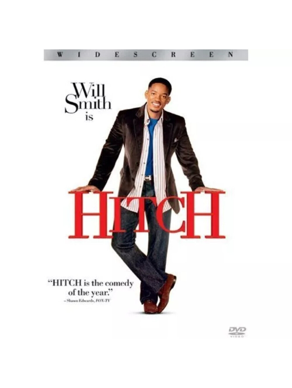 Hitch [ DVD, 2005, Widescreen ] NEW Sealed Comedy  Starring Will Smith